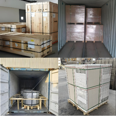 裝箱、打托、加固、熏蒸